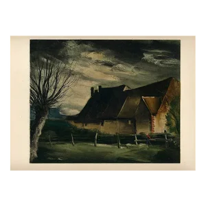 1958 Vlaminck Lithograph 23, Haute Folie
