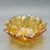 1970s Vintage Indiana Glass Marigold Carnival Glass “Sunflower” Ruffled Bowl For Sale - Image 5 of 9