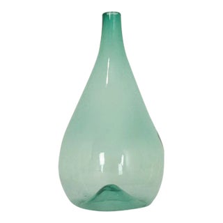 Italian Early 19th Century Blown Glass Demijohn For Sale