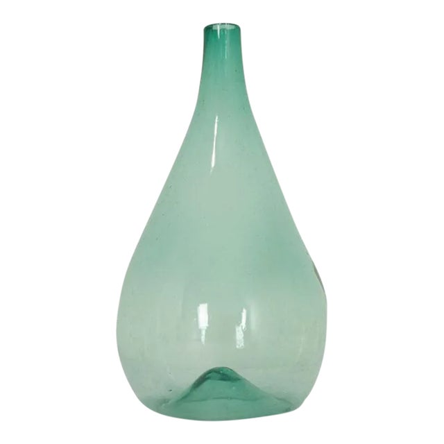 Italian Early 19th Century Blown Glass Demijohn For Sale