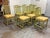 McGuire Furniture Pistachio Bamboo + Leather Dining Table + Set of Eight Chairs For Sale - Image 11 of 12