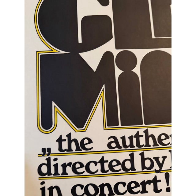 Paper Poster for Norman Granz Presenting Glenn Millers Authentic Orchestra directed by Buddy De Franco in Concert, 1970s For Sale - Image 7 of 9