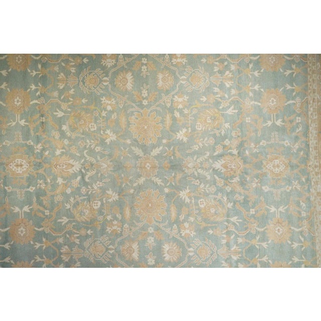 Oushak Rug 12'1'' X 15'2'' For Sale In New York - Image 6 of 12