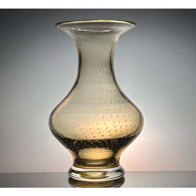 Mouth-Blown Art Glass Vase attributed to WMF, Germany, 1950s For Sale - Image 15 of 15