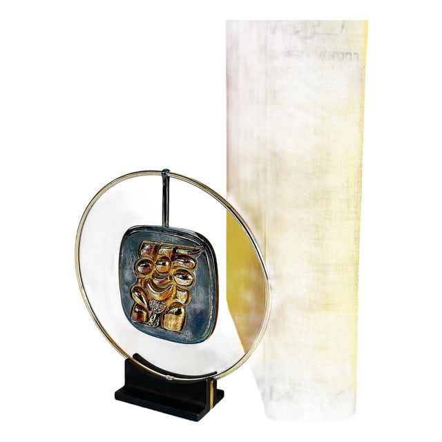 1980s Miguel Ortiz Berrocal Torso Verona Opus 173 Necklace #857/1000 With Case, Stand For Sale