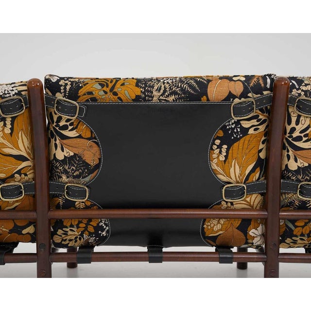 Mid-Century Swedish Sofa Ilona attributed to Arne Norell, 1970s For Sale - Image 6 of 12