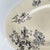 Large Oval Grey-Black Earthenware Platter with Damascus Pattern from Sarreguemines, Late 19th Century For Sale - Image 9 of 11