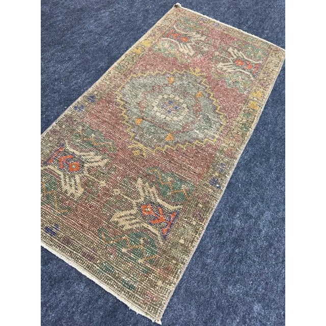 Early 21st Century Turkish Yastik Rug 1'8" x 3'4" For Sale - Image 5 of 5