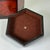 Mid-Century Boho Chic Hollywood Regency Traditional Six-Sided Burlwood Velvet-Lined Box. For Sale - Image 13 of 13