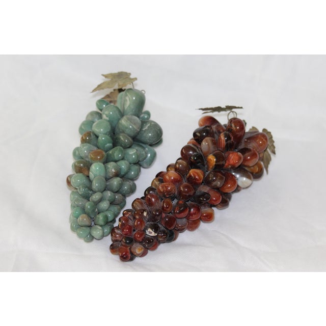 Stone Grape Cluster Grape Bunch, 1970s, Set of 3 For Sale - Image 6 of 18