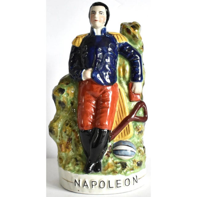 Antique Staffordshire Napoleon Figurine For Sale - Image 9 of 9