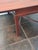 Red Antique 1939 Asian Theme Coffee Table Mahogany Swivel Top Game Table For Sale - Image 8 of 10