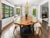 An extraordinary 12-foot custom live-edge maple dining table handcrafted by CS Woods of Denver, one of the premier...