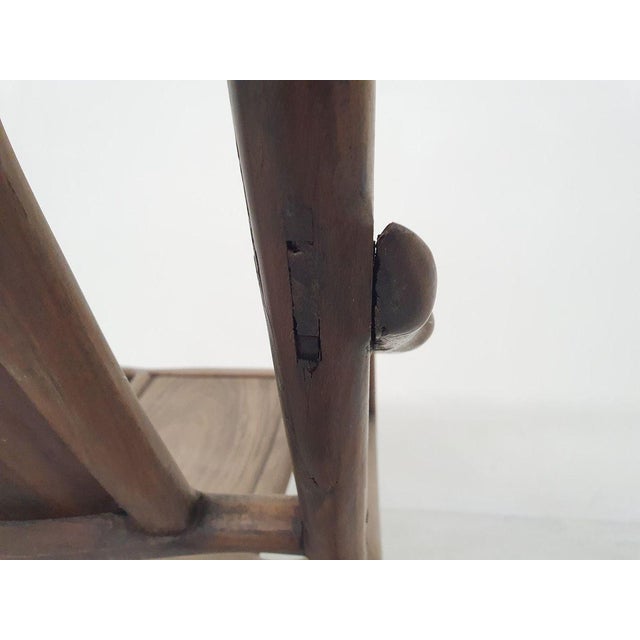 19th-Century Chinese Moon Gazer Lounge Chair For Sale - Image 17 of 18