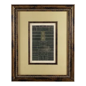 Chinos Chinese Tapestry Framed Lithograph
