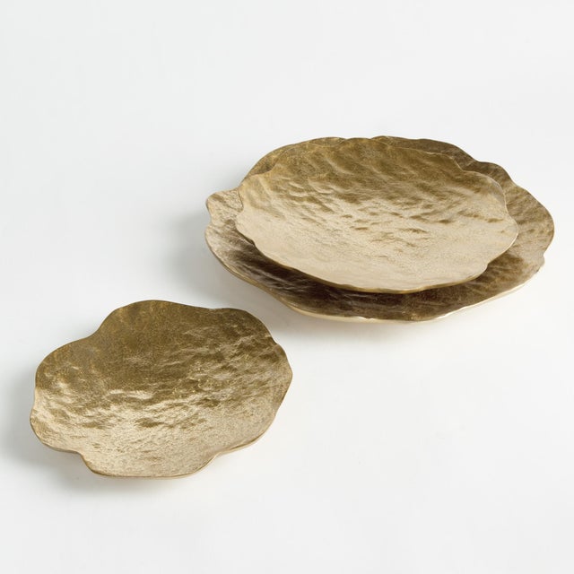 Realism Rylee Decorative Trays St/3 For Sale - Image 3 of 5
