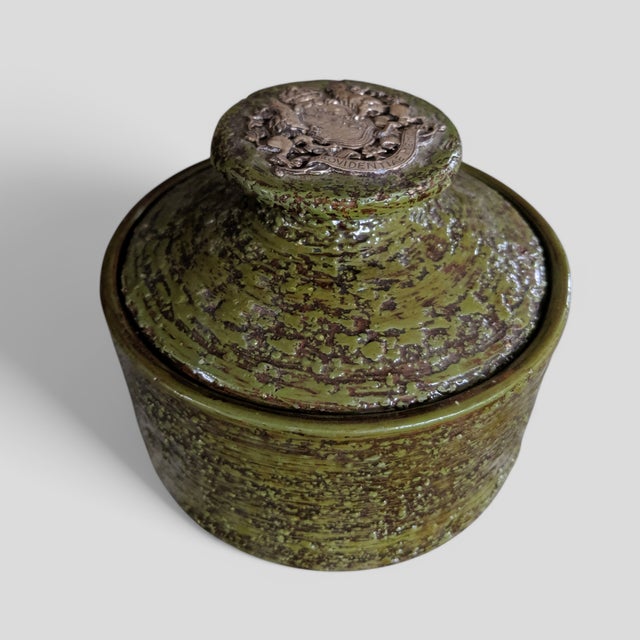 Vintage Italian Bitossi for Rosenthal Netter Ceramic Pot For Sale - Image 9 of 11