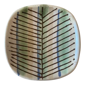 1940s Lee Rosen for Design-Technics Pottery Plate