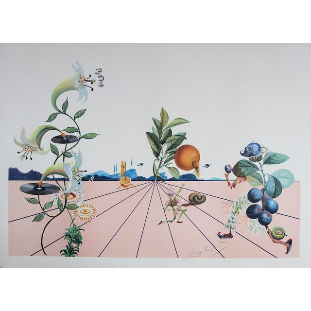 Salvador Dali, Flordali, 1981, Lithograph For Sale - Image 9 of 9