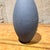 Contemporary Modernist Pottery Vase Dark Gray Horizontal Texture For Sale - Image 12 of 13