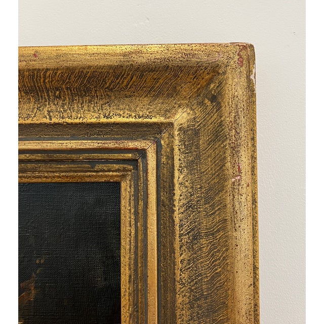 P. Dietrich, Concert Des Moines, 1920s, Oil on Canvas, Framed For Sale - Image 9 of 12