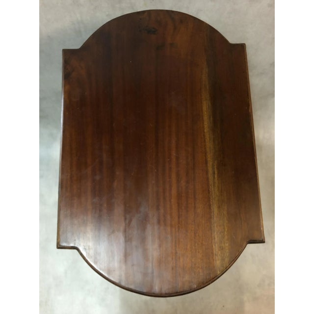 Antique French Mahogany Side Table For Sale - Image 6 of 8