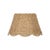 A woven rattan and seagrass scalloped shade for added texture and warmth. Regina Andrew Faye Shade Alternative (Rattan);...