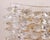Large Clear Murano Glass Wall Lamps with Spikes and Gold Finish Frames, 1990s, Set of 2 For Sale - Image 11 of 13