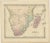 Antique Maps of Africa by Colton, 1855, Set of 3 For Sale - Image 4 of 5
