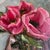 Impressionist Vintage Style Still Life Flower Painting, Oil “Pretty in Pink’ by American Artist Kristin Ashman. For Sale - Image 4 of 11