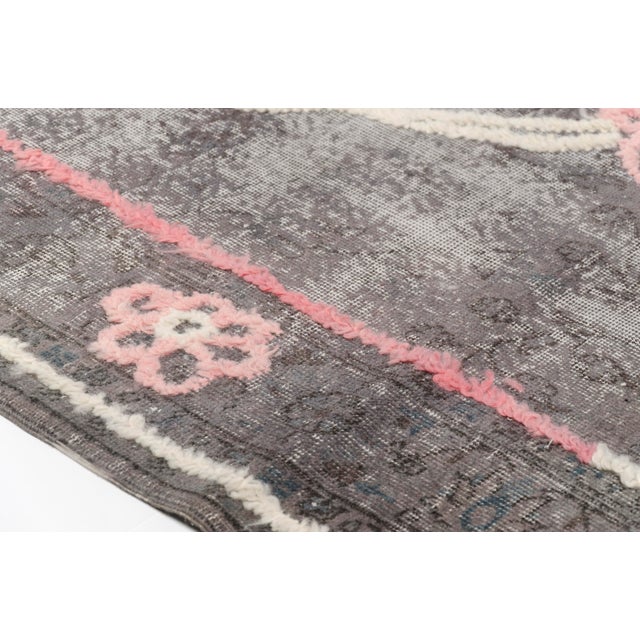 Vintage Anatolian Pompom Rug For Sale - Image 9 of 10