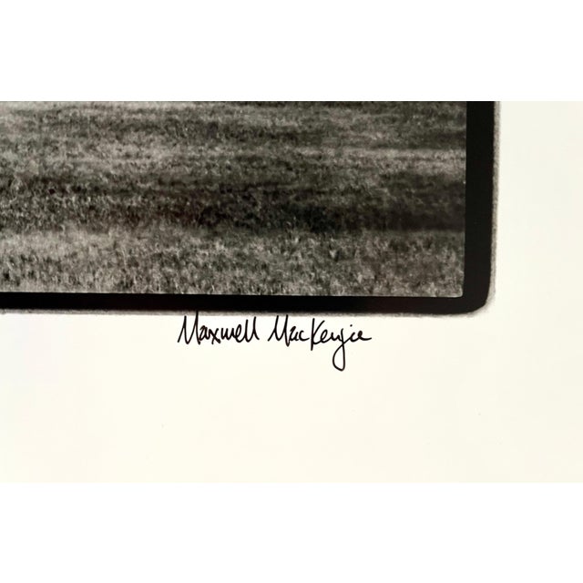 Realism Maxwell Mackenzie, Large Panoramic Black & White Photograph Signed American Ruins Maxwell Mackenzie, 1997 For Sale - Image 3 of 6