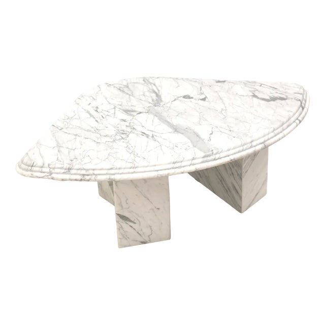 Vintage Italian Marble Coffee Table, 1960s For Sale