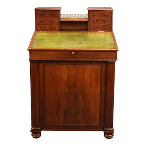 Large William IV Mahogany Davenport, 1830s