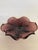 This vintage royal gallery amethyst art glass bowl that is 12" across is hand blown from Poland and is vey heavy. The...