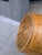 1970s Rattan & Brass Floor Vessel For Sale - Image 5 of 5