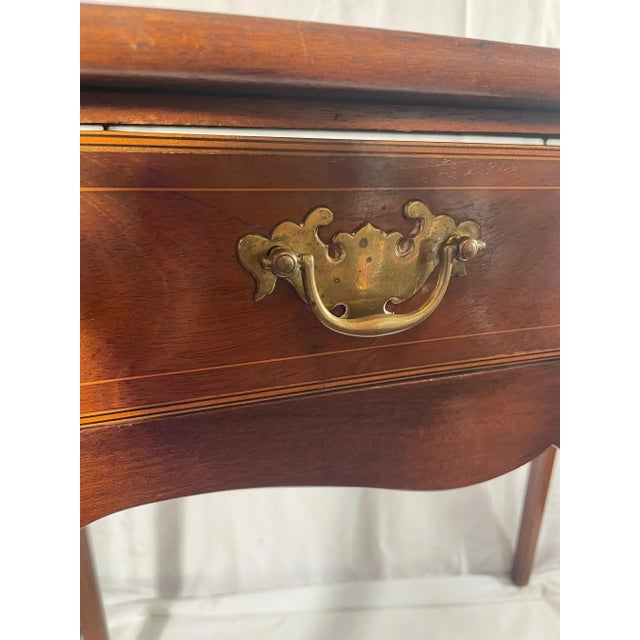 Rare English Georgian Side Table Circa 1760. For Sale - Image 9 of 13