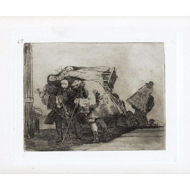 Esta no lo es Menos - Original Etching by Francisco Goya - 1863 1863 For Sale
