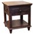 Discontinued Greenview Charcoal End Table For Sale - Image 9 of 10