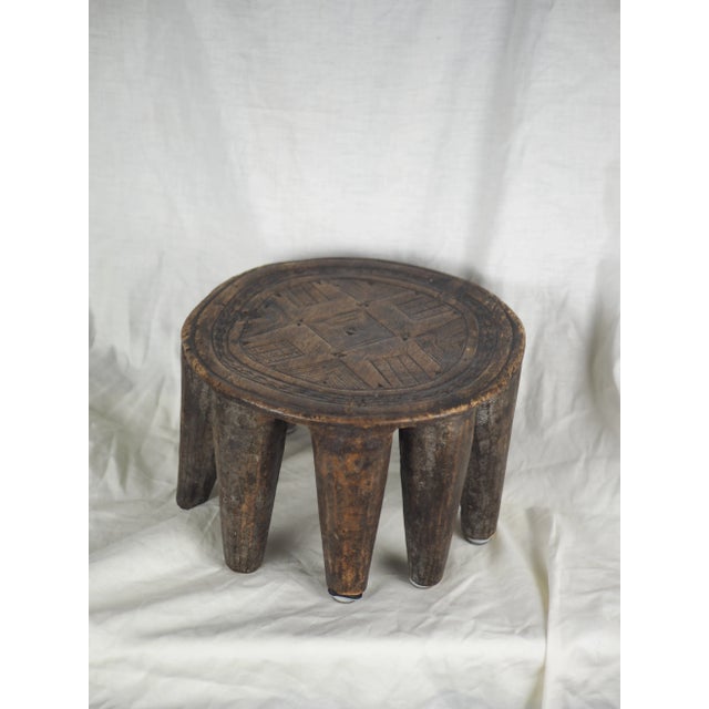 African 19th Century Nigerian 10 Legged Nupe Stool For Sale - Image 3 of 10