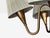 1950s Swedish Modern, Five Arm Chandelier, Patinated Brass For Sale - Image 12 of 13