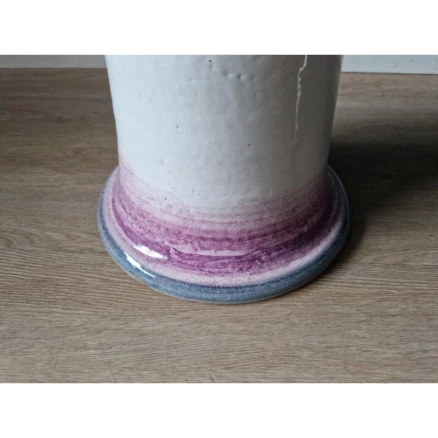 Gray Large Ceramic Sculpture in the style of Björn Wiinblad, 1970s For Sale - Image 8 of 11