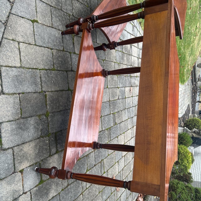 Brown 1940s Pair 2 Tier Italian Consoles For Sale - Image 8 of 9