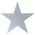 Silver Galactica Wall Star Decorative Object in Powder-Coated Aluminum by Altreforme For Sale - Image 8 of 8