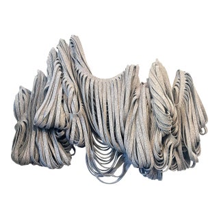 Bianca Pratorius Soft Felt Wall Sculpture Titled "Folding Turns" Signed 2016 For Sale