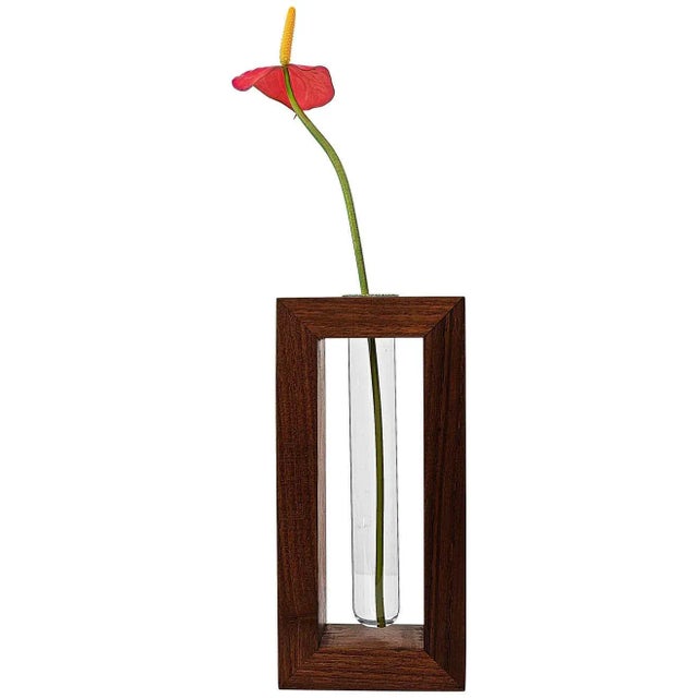 1960s Danish Teak Wood Vase, 1960s For Sale - Image 5 of 7