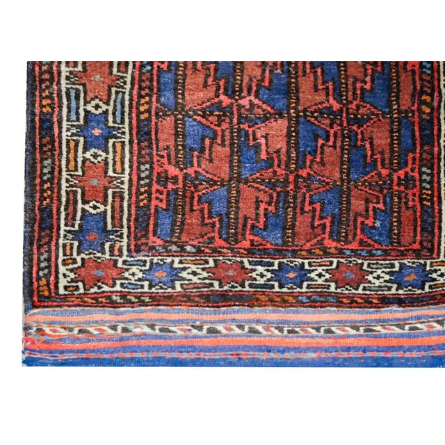 Textile Vintage Baluch Runner For Sale - Image 7 of 13