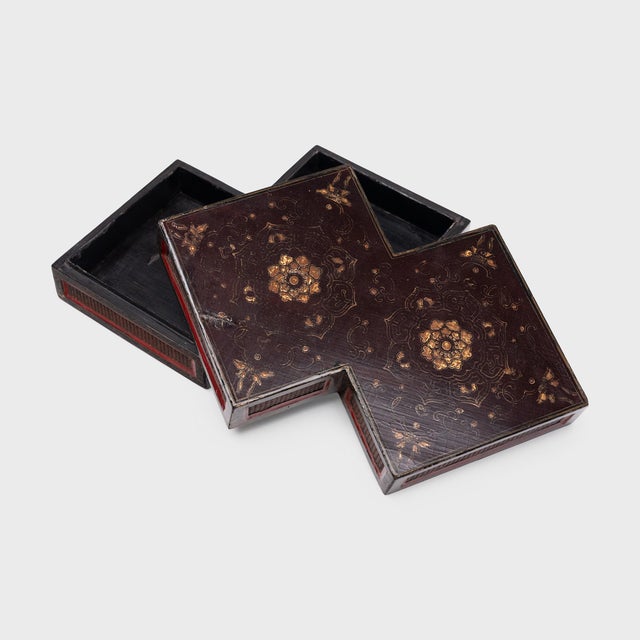 This finely decorated box from the early 19th century is a beautiful example of traditional Chinese craftsmanship. Known...