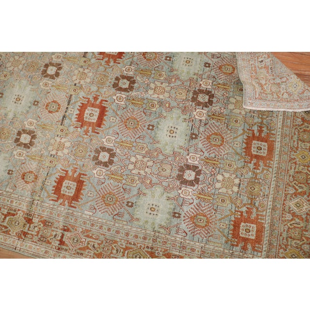 Antique Zabihi Collection Persian Senneh Accent Rug - 4'4" x 6'8" For Sale - Image 4 of 8