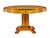 19th century swedish birch circular center table circa 1870. This Empire circular table, often known as a drum table due...